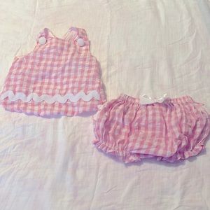 Lil Cactus gingham set